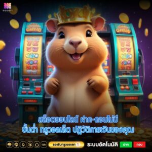 สล็อตออนไลน์ ฝาก-ถอนไม่มีขั้นต่ำ ทรูวอลเล็ต ปฏิวัติการเงินของคุณ
